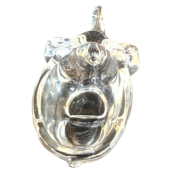 Crystal Clear Glass Elephant Candy Trinket Dish Bowl 6.25" Collectible  Figurine - Picture 10 of 14